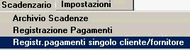 m_registrazione pagamenti sigolo clifor